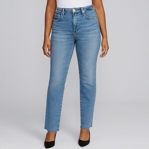 Good American Good Legs Jeans Women's Size 6 Indigo High Rise Straight Stretch
